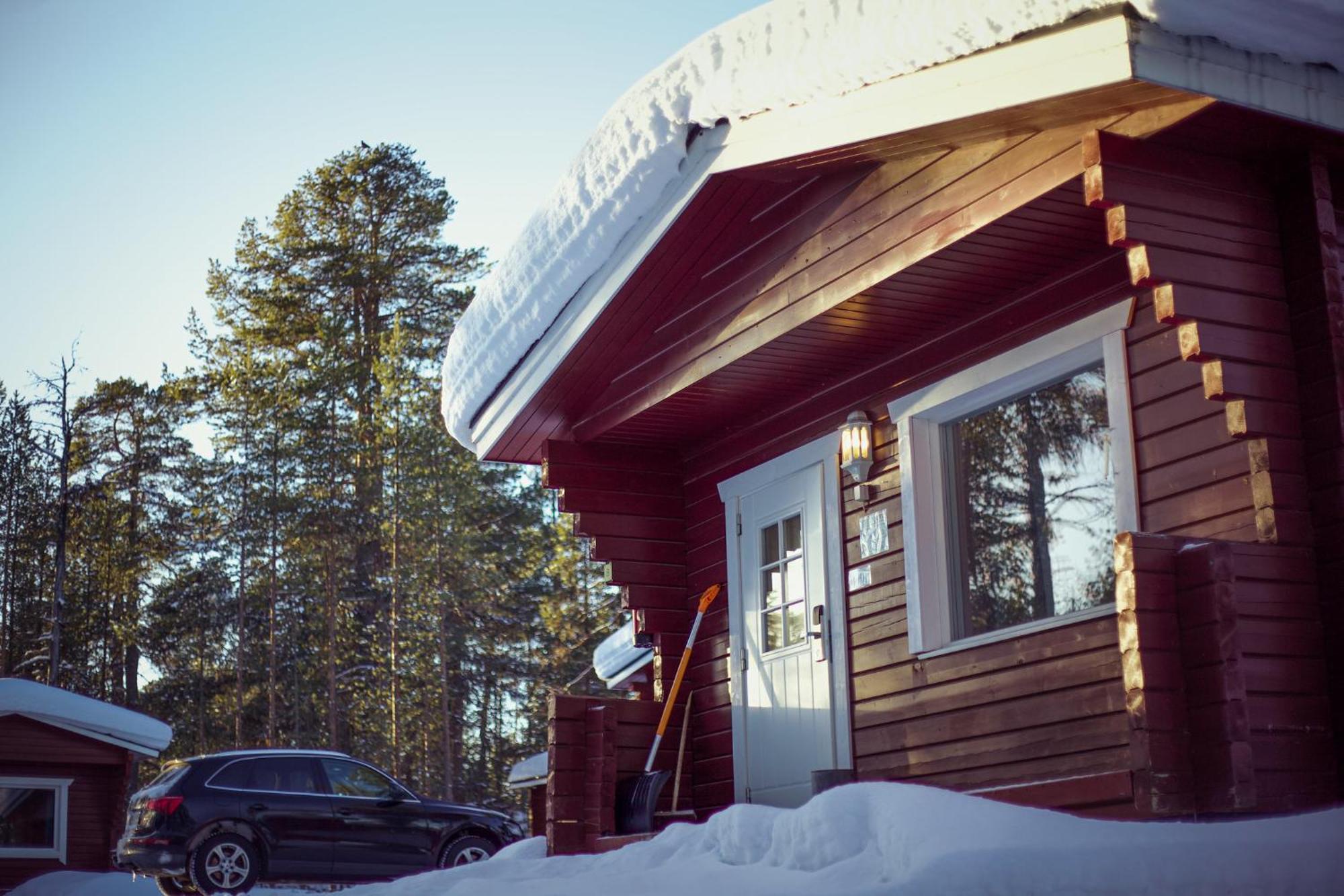 Crow Creek Cabins Enare Eksteriør bilde