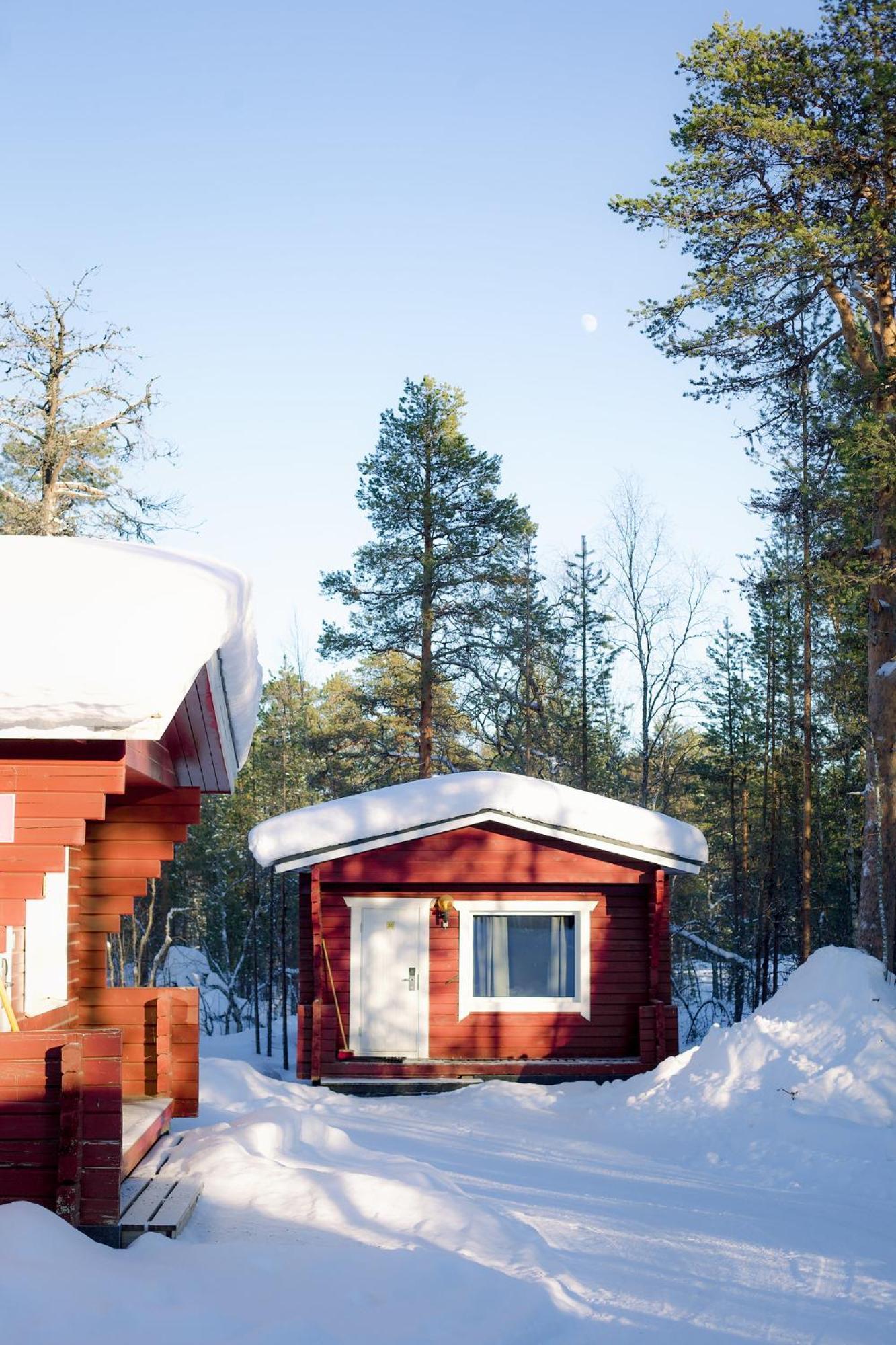 Crow Creek Cabins Enare Eksteriør bilde